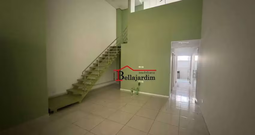 Salão para alugar, 218 m² - bairro jardim - santo andré/sp