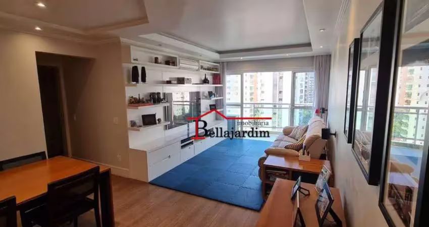 Apartamento com 3 dormitórios à venda, 115m² - bairro jardim - santo andré/sp