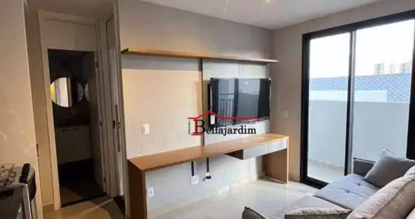 Apartamento com 2 dormitórios à venda, 49m² - vila valparaíso - santo andré/sp