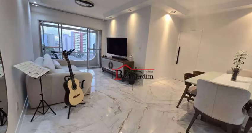 Apartamento com 3 quartos para alugar, 97 m²  - barcelona - são caetano do sul/sp