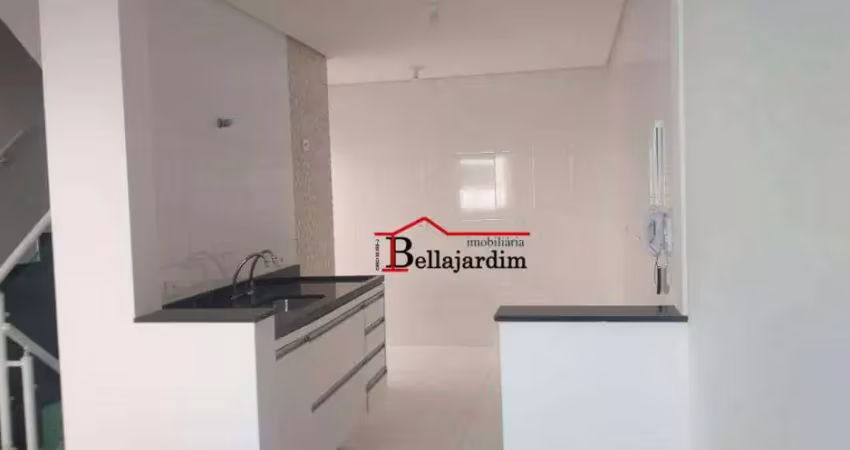 Sobrado com 2 quartos, 127m² - venda ou aluguel - vila valparaíso - santo andré/sp