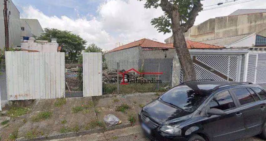 Terreno à venda, 500 m² - santa maria - santo andré/sp