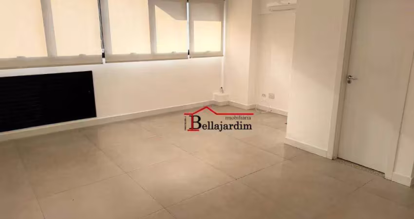 Sala para alugar, 34 m² - vila assunção - santo andré/sp