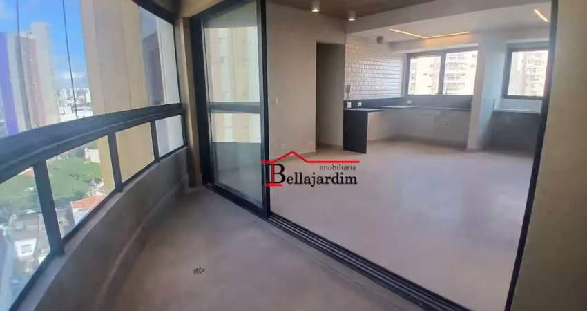 Apartamento com 2 dormitórios para alugar, 95 m² - bairro jardim - santo andré/sp