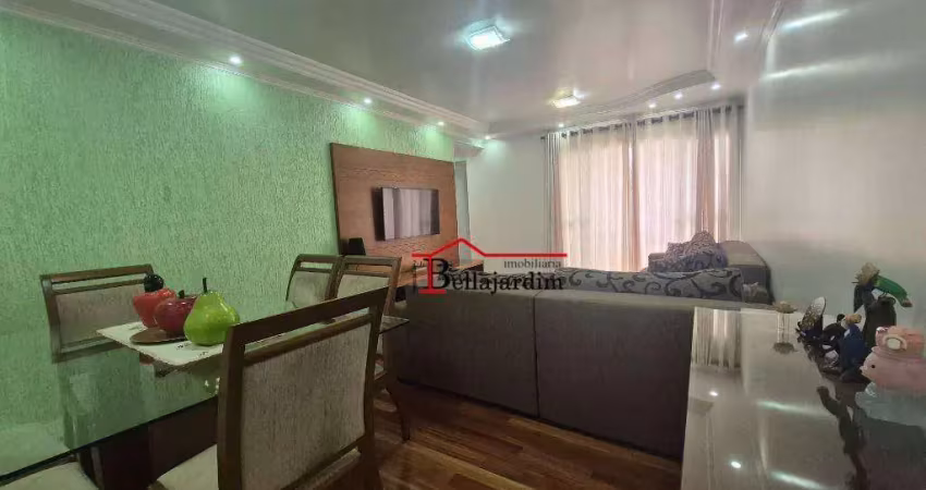 Apartamento com 3 dormitórios à venda, 103 m² - casa branca - santo andré/sp