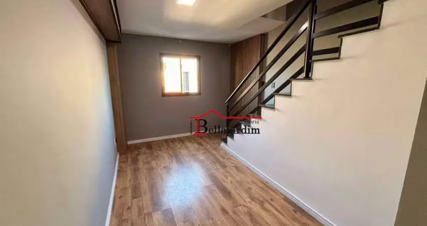 Sobrado com 2 dormitórios à venda, 90 m² - bairro vila helena - santo andré/sp
