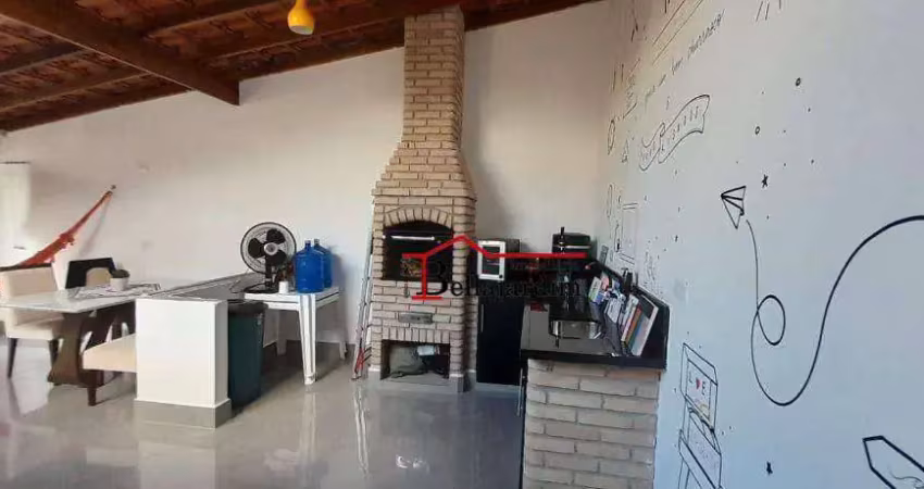 Cobertura com 2 dormitórios para alugar, 110 m² - parque bandeirante - santo andré/sp