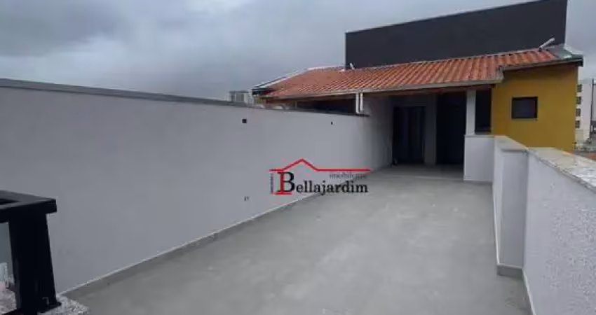 Cobertura com 2 dormitórios à venda, 92 m² - vila são pedro - santo andré/sp
