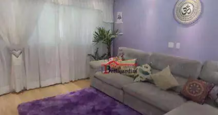 Sobrado com 3 dormitórios à venda, 90 m² - osvaldo cruz - são caetano do sul/sp