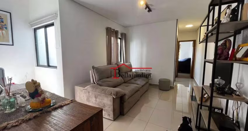 Cobertura com 2 dormitórios à venda, 100 m² - bairro jardim - santo andré/sp