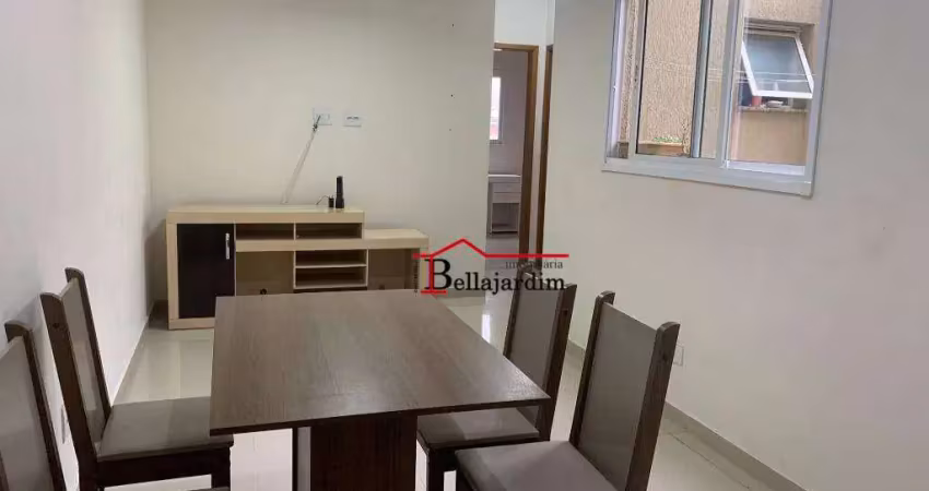 Apartamento com 2 dormitórios para alugar, 52 m² - vila curuçá - santo andré/sp