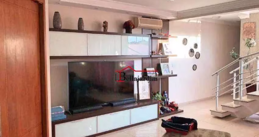 Sobrado com 3 dormitórios à venda, 290 m² - bairro vila curuçá - santo andré/sp