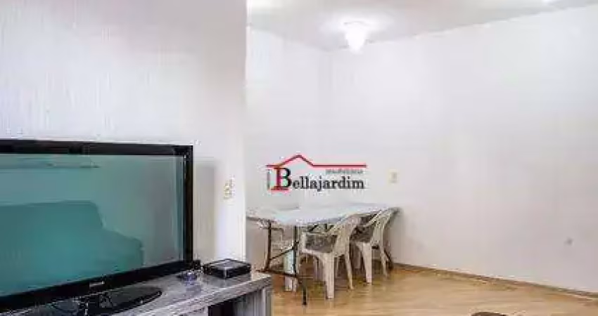 Apartamento com 1 dormitório à venda, 57 m² - bairro vila assunção - santo andré/sp