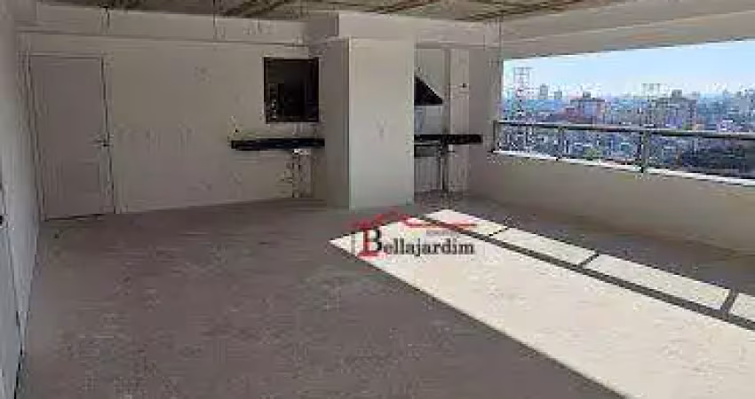 Apartamento com 3 dormitórios à venda, 134 m² - bairro campestre - santo andré/sp