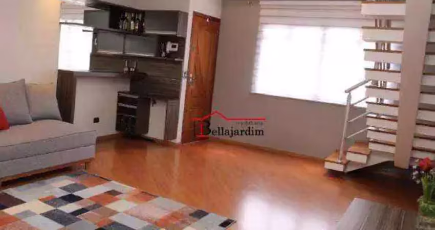 Sobrado com 3 dormitórios, 250 m² - bairro jardim las vegas - santo andré/sp