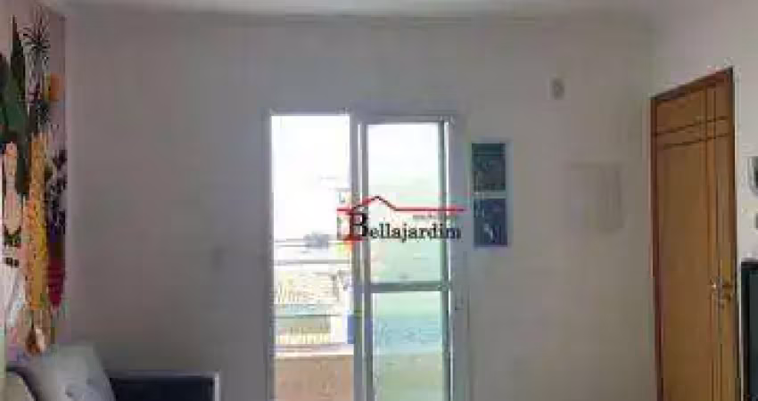 Apartamento com 2 dormitórios à venda, 44 m² - vila alzira - santo andré/sp