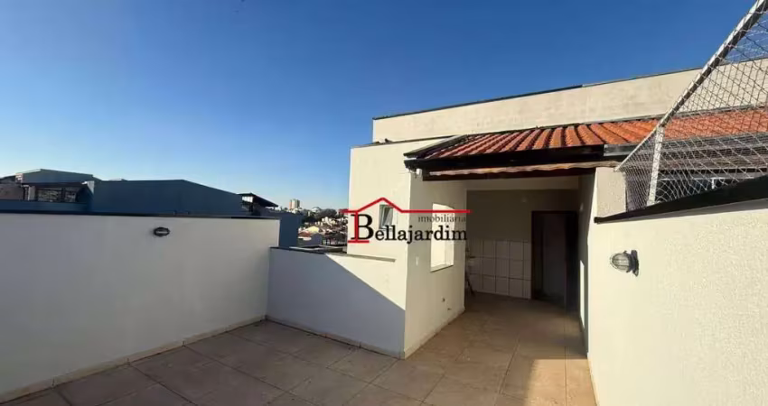 Cobertura com 2 dormitórios à venda, 84 m² - vila pires - santo andré/sp