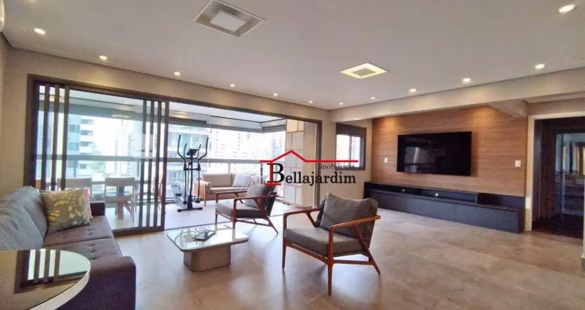 Apartamento com 3 dormitórios, 165 m² - venda ou aluguel - bairro jardim - santo andré/sp