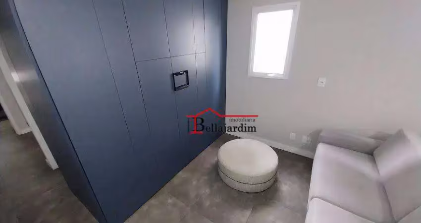 Apartamento com 2 dormitórios à venda, 53 m²  - bairro jardim - santo andré/sp