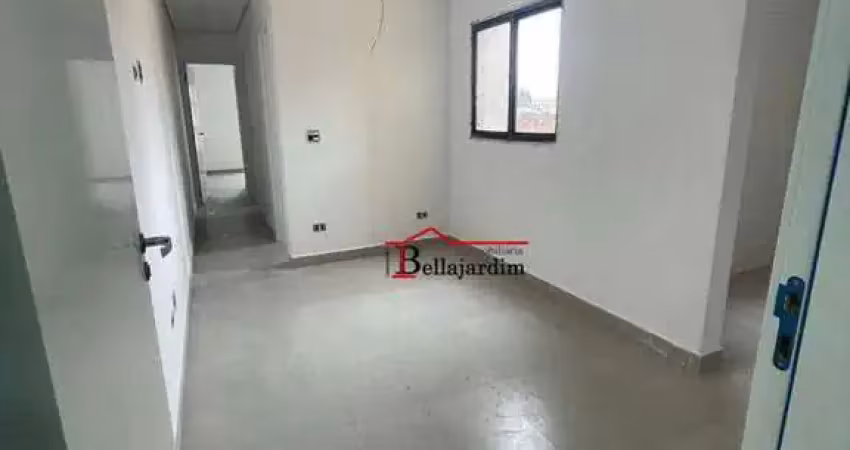 Apartamento com 2 dormitórios, 48m² -bairro vila são pedro - santo andré/sp