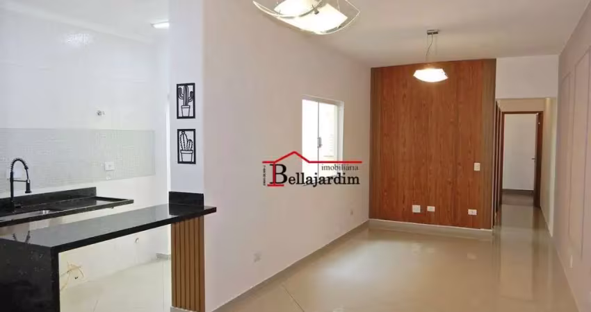 Apartamento com 2 dormitórios à venda, 75 m² - vila homero thon - santo andré/sp