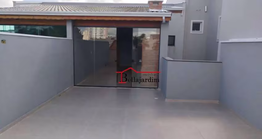 Cobertura com 3 dormitórios à venda, 140 m² - bairro paraíso - santo andré/sp