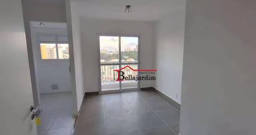 Apartamento com 2 dormitórios para alugar, 50 m² - bairro parque das nações - santo andré/sp