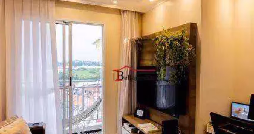 Apartamento com 2 dormitórios à venda, 50 m² - parque erasmo assunção - santo andré/sp