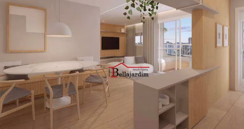 Apartamento com 3 dormitórios à venda, 67 m² - vila curuçá - santo andré/sp