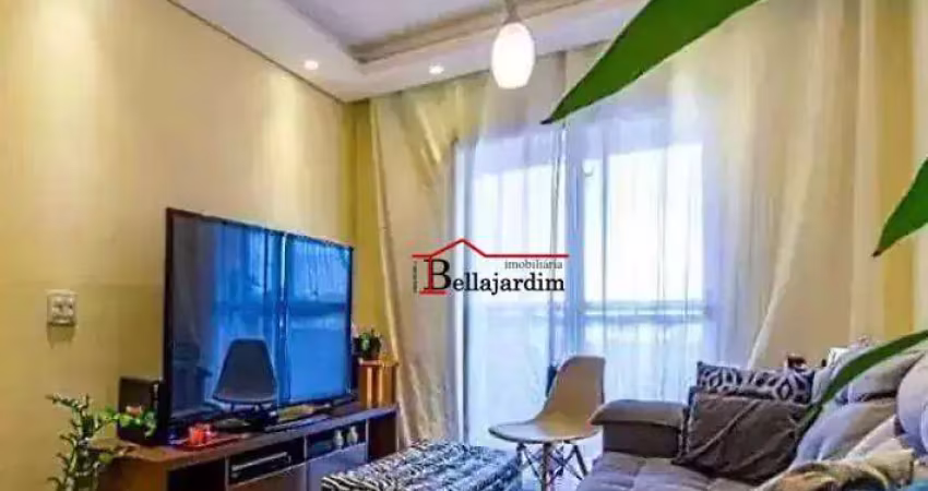 Apartamento com 3 dormitórios à venda, 68 m² - vila camilópolis - santo andré/sp