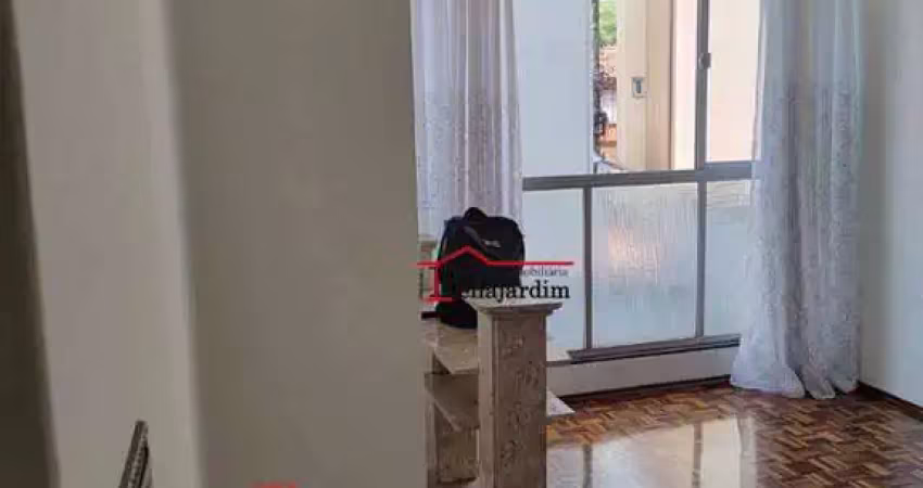Apartamento com 2 dormitórios para alugar, 70 m² - centro - santo andré/sp