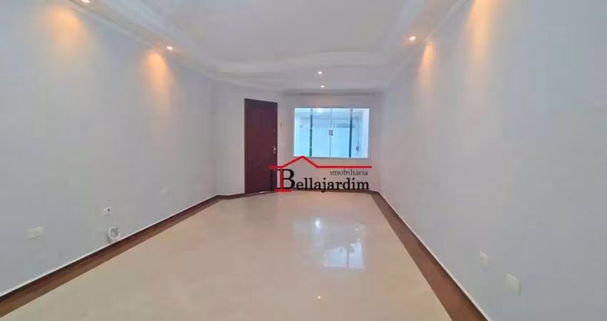 Sobrado com 3 quartos para alugar, 134 m² - bairro jardim - santo andré/sp
