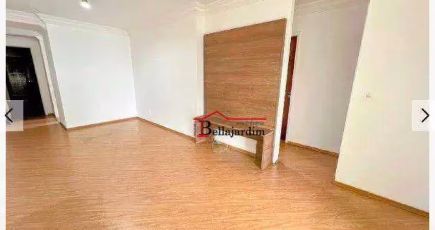 Apartamento com 2 dormitórios para alugar, 67 m² - vila gilda - santo andré/sp