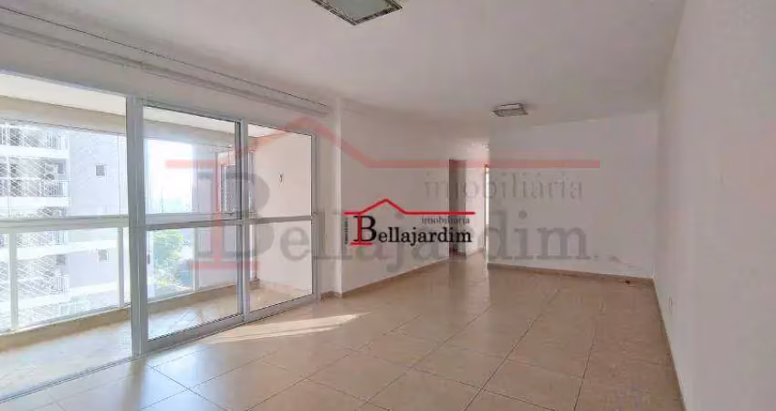 Apartamento com 3 dormitórios para alugar, 122m²-  bairro jardim - santo andré/sp