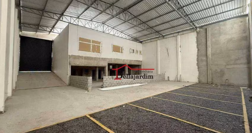 Galpão para alugar, 700m² - bairro parque das nações - santo andré/sp