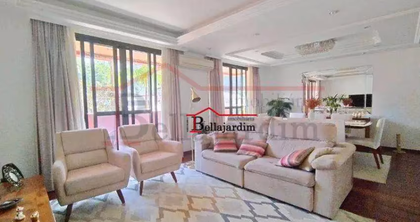 Apartamento com 3 dormitórios à venda, 154 m² - bairro jardim - santo andré/sp