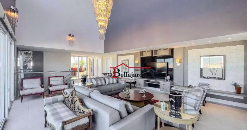 Cobertura com 3 dormitórios à venda, 552m²  - bairro jardim - santo andré/sp