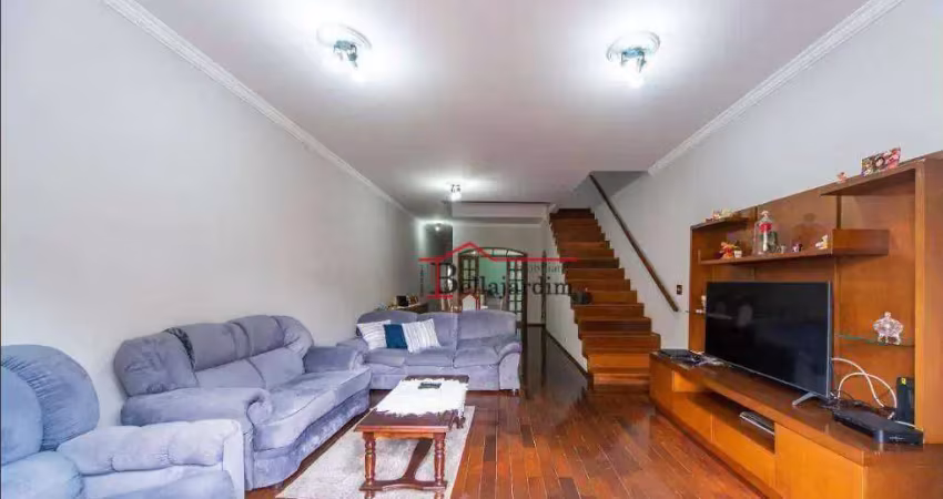 Sobrado com 4 dormitórios para alugar, 359m² - bairro vila valparaíso - santo andré/sp