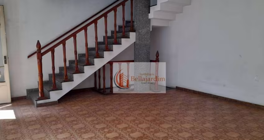 Sobrado com 3 dormitórios para alugar, 400 m² - Bairro Jardim - Santo André/SP