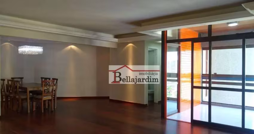 Apartamento com 3 dormitórios à venda, 175 m² - bairro jardim - santo andré/sp