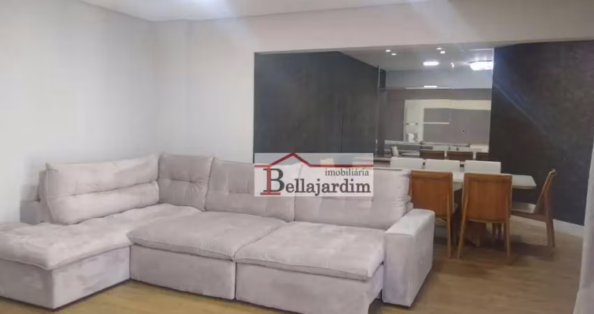 Apartamento com 3 dormitórios para alugar, 175 m² - jardim - santo andré/sp