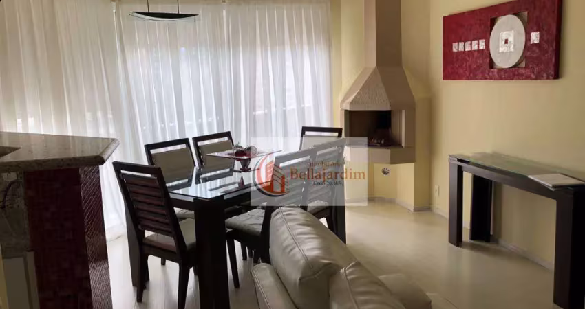 Apartamento Duplex com 1 dormitório para alugar, 90 m²  - Bairro Jardim - Santo André/SP