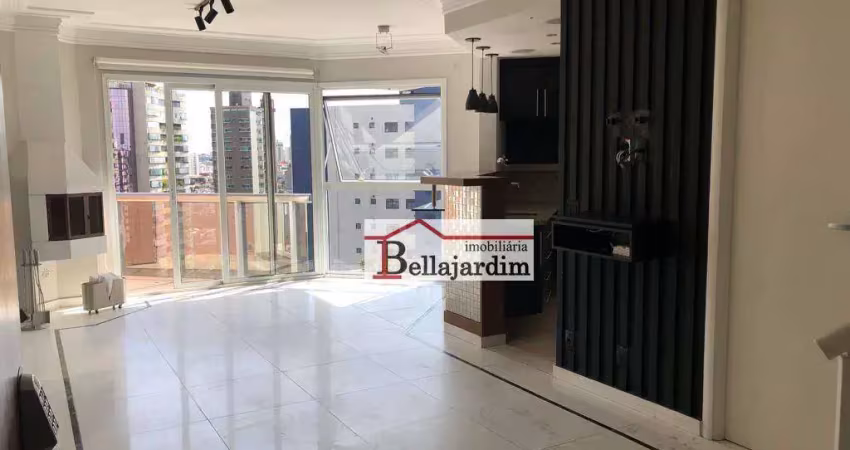 Cobertura com 1 dormitório, 130m² - bairro jardim - santo andré/sp