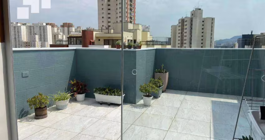 Cobertura com 3 dormitórios à venda, 189 m² por r$ 2.200.000,00 - vila leopoldina - são paulo/sp