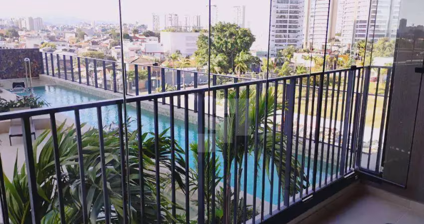 Apartamento novíssimo com 2 dormitórios para alugar, 68 m² por r$ 5.219/mês - vila anastácio - são paulo/sp