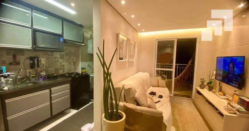 Apartamento com 2 dormitórios à venda, 60 m² por r$ 529.000 - parque são domingos - são paulo/sp