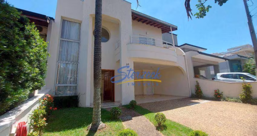 Casa com 3 dormitórios à venda, 238 m² por R$ 1.580.000,00 - Condomínio Vivenda das Cerejeiras - Valinhos/SP