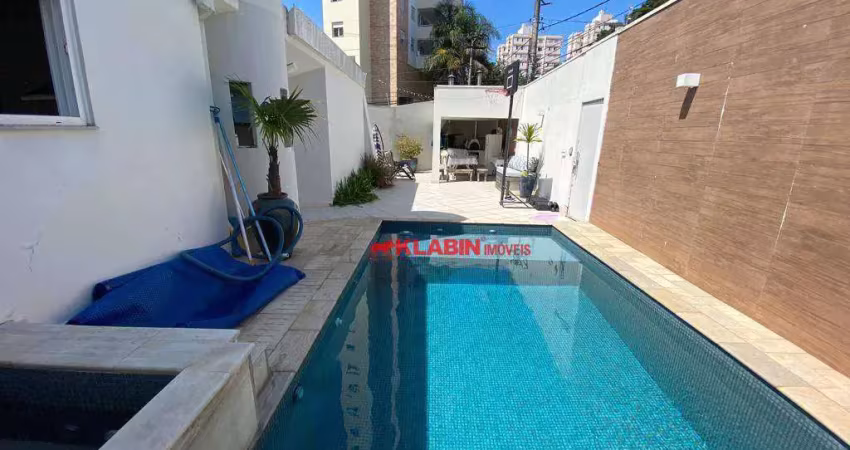 Casa com 280m² de Terreno e 340m² de Área Construída - 5 Quartos sendo 1 Suíte e 3 Vagas de Garagem - Piscina e Área Gourmet - Vila Mariana -SP