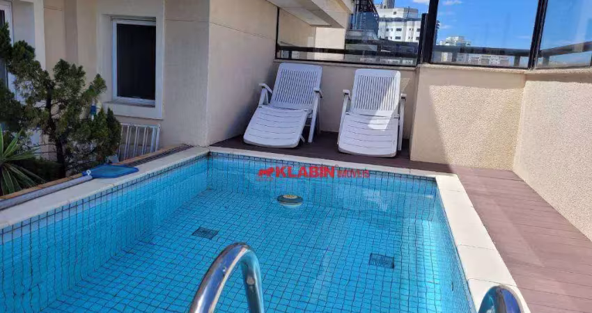 COBERTURA DUPLEX -  MARAVILHOSA  - 192m² - COM  PISCINA E CHURRASQUEIRA - PRONTA PARA MORAR - METRÔ PRÓXIMO