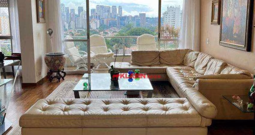 Apartamento com 3 dormitórios à venda, 186 m² por R$ 2.100.000,00 - Cidade Monções - São  Paulo/SP